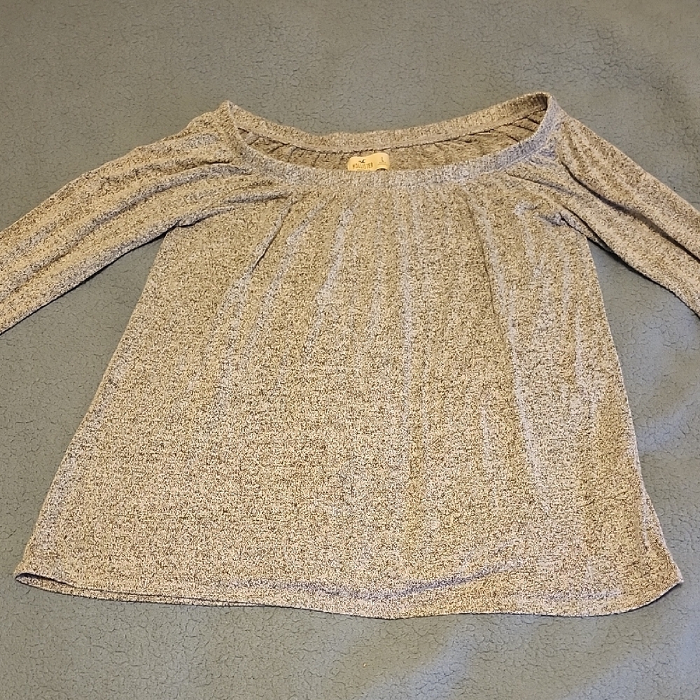 Womens Hollister Off-Shoulder Sweater Top, L